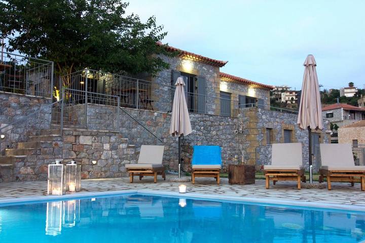 Ferienhaus für 4 Personen, mit Garten und Pool sowie Balkon auf den Peloponnes - 4