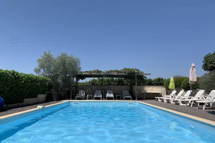 Guesthouse for 8 people, with pool and garden - 1