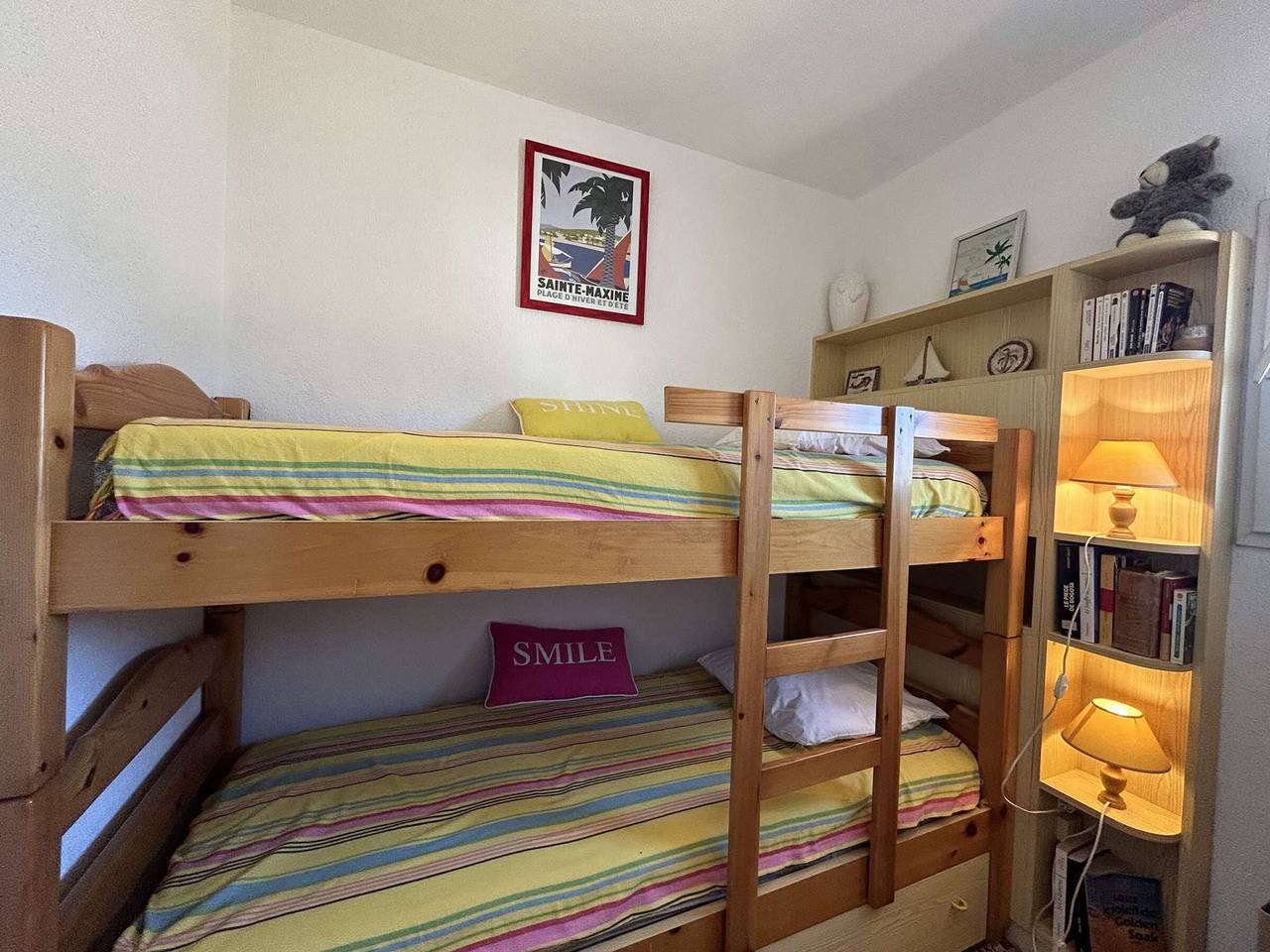 Appartement entier, Sainte-Maxime: Appart 2 pièces, 5 couchages, vue Mer, Clim, Centre-ville in Sainte-Maxime, Côte méditerranéenne (France)