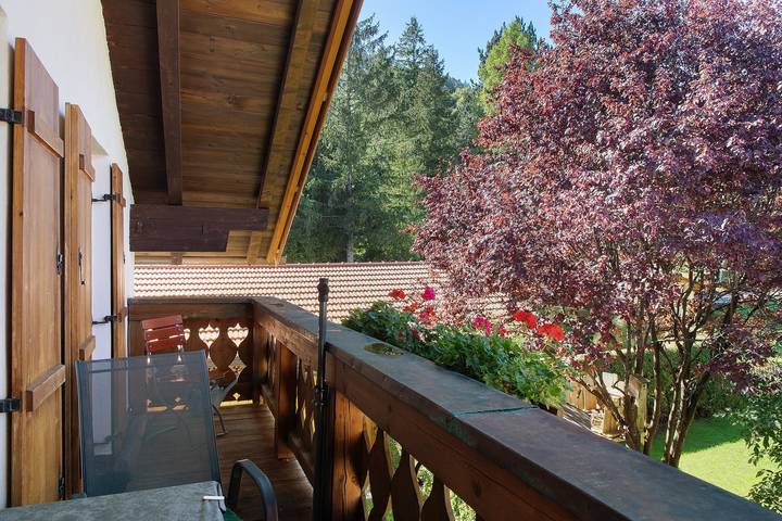 Appartement "Benedetti" avec balcon, vue sur la montagne et Wi-Fi in Mittenwald, Alpes bavaroises