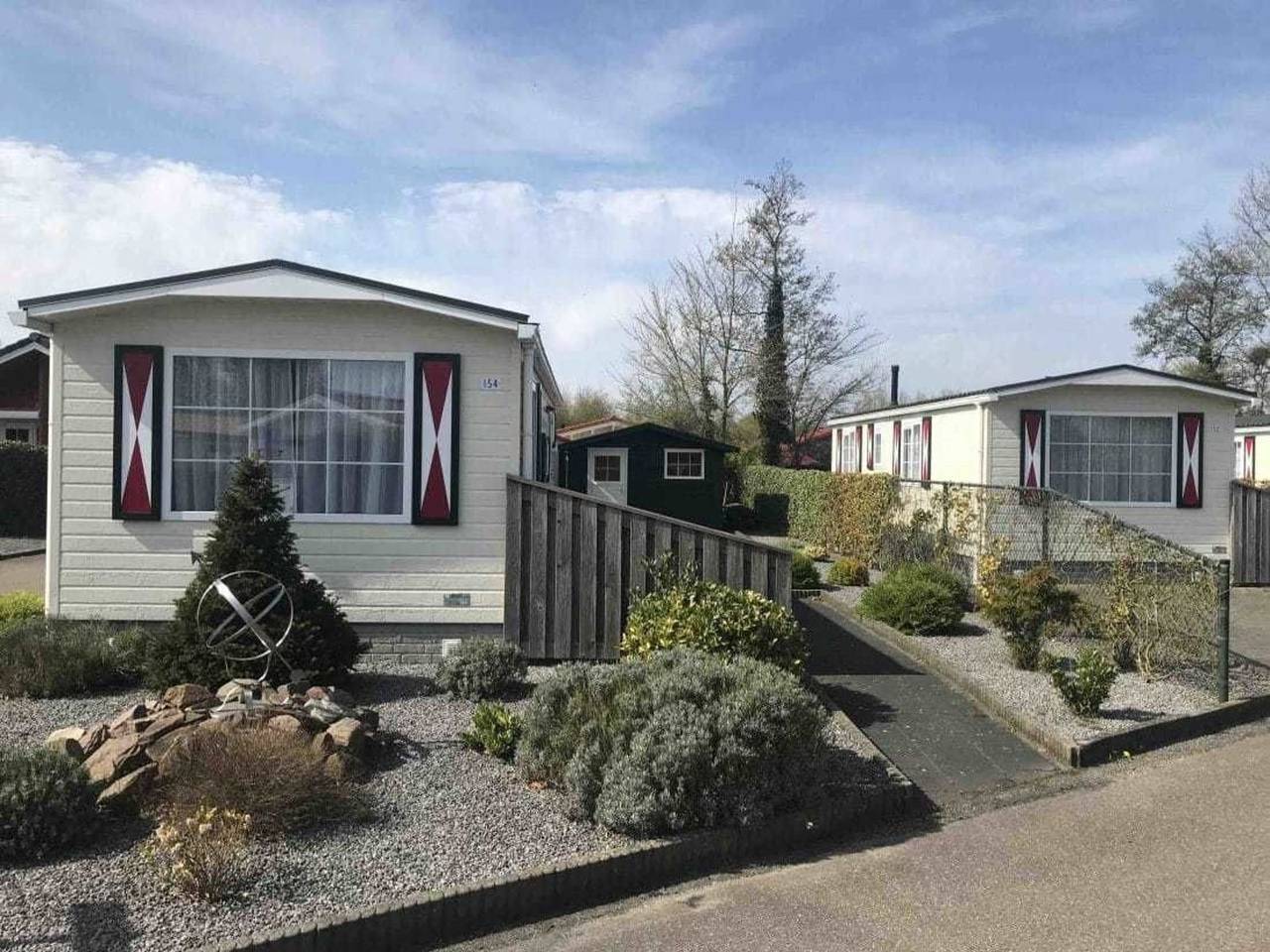 Chaletparc Krabbenkreek Zeeland — Chalet 152-154 in Sint-Annaland, Nederlandse Noordzeekust