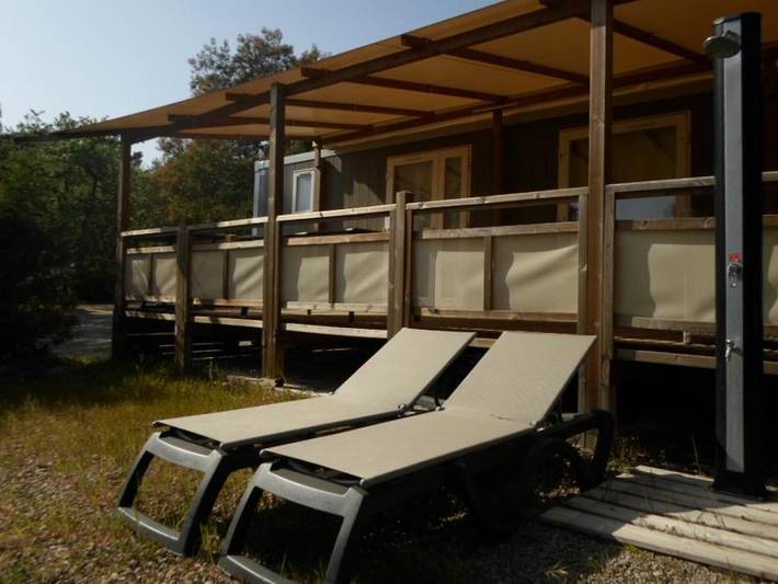 Domaine De La Bergerie - Mobilheim 7 personen - Premium - 3 Schlafzimmer - 6/7 Personen in Roquebrune-sur-Argens, Mittelmeerküste (Frankreich)