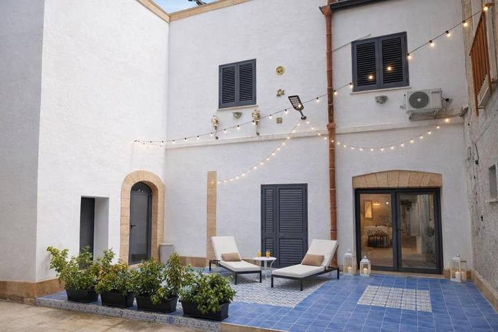 Appartamento per 2 persone, con giardino e panorama a Castelvetrano