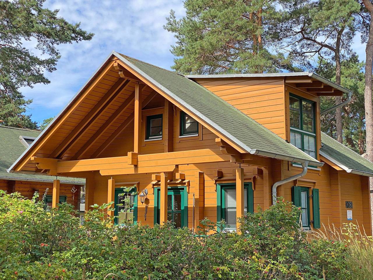 F: Ferienhaus Traumblick 108a -Strandpark- ca.50m Strand in Baabe, Rügen