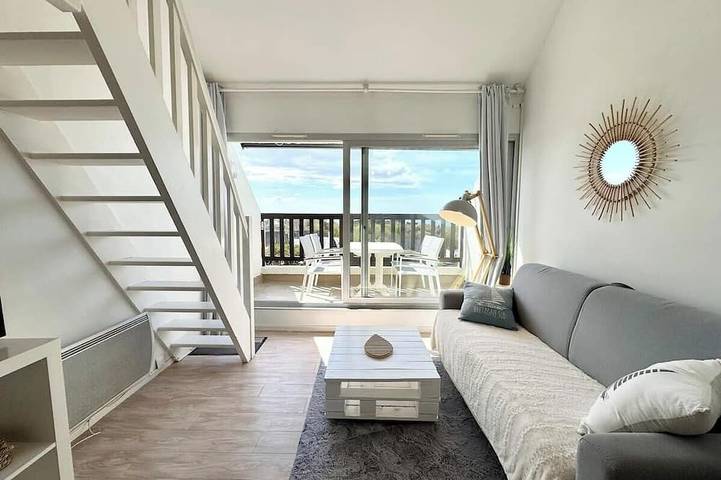 Appartement de vacances pour 4 personnes, avec piscine et balcon