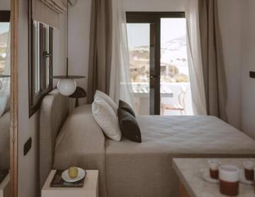Villa für 2 Personen, mit Terrasse und Meerblick auf Naxos