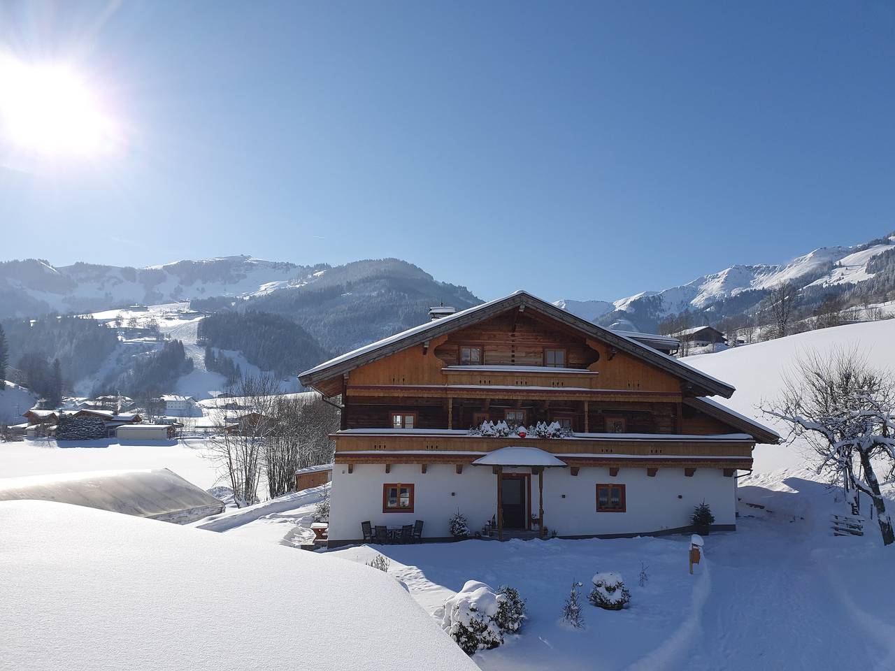 Hel lejlighed, Ferielejlighed for 4 personer med balkon in Maria Alm, Pinzgau