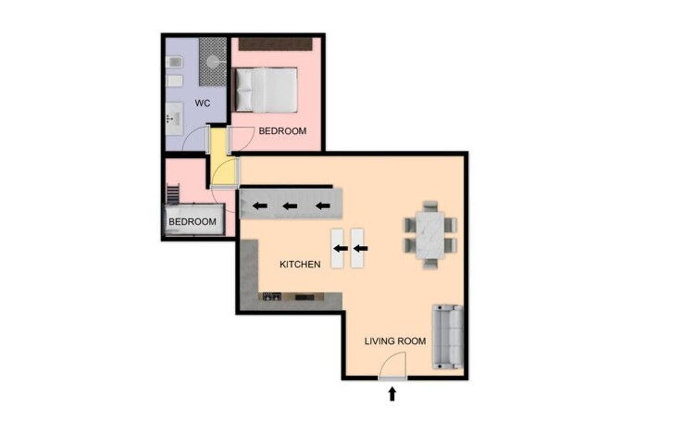 Ganze Wohnung, Bell'aria Apartment in Bellaria, Bellaria-Igea Marina