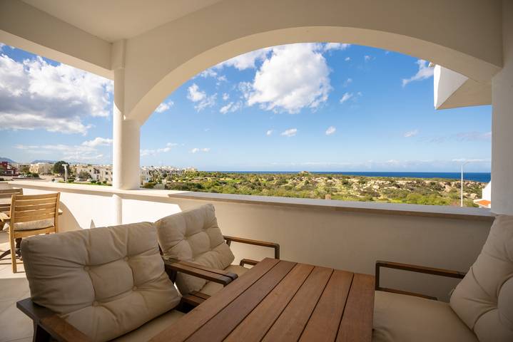 Ferienwohnung für 6 Personen, mit Ausblick und Meerblick sowie Balkon/Terrasse - 1