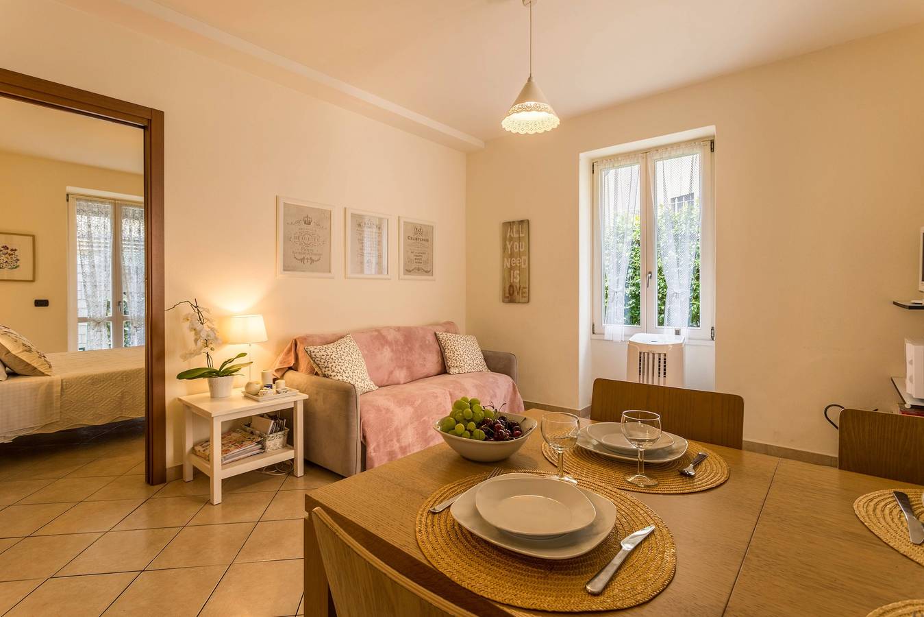Ferienhaus „Il Nido“ mit Bergblick, Wlan, Klimaanlage und Garten in Brunate, Comer See