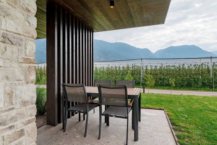 Estudio entero, Apartamento 'Grafferhof II' con vistas a la montaña, wifi y aire acondicionado in Oltrisarco-Aslago, Bolzano