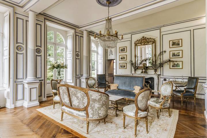 Château pour 17 personnes, avec jardin et sauna ainsi que jacuzzi et terrasse dans les Pays de la Loire - 3