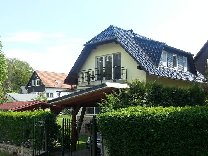 Ferienhaus für 6 Personen, mit Garten und Seeblick sowie Balkon in Göhren-Lebbin