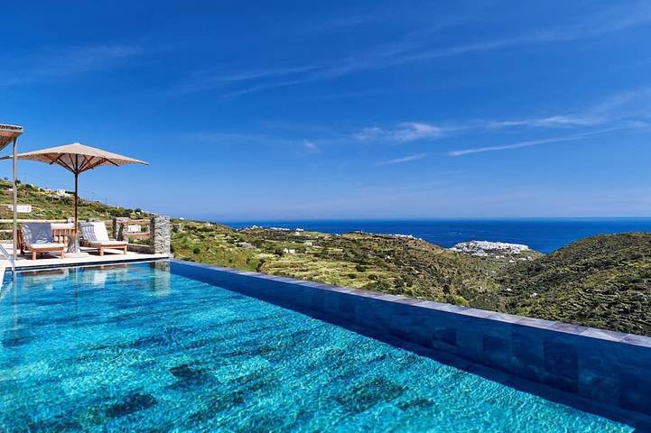 Villa for 6 people, with balcony and garden in Sifnos