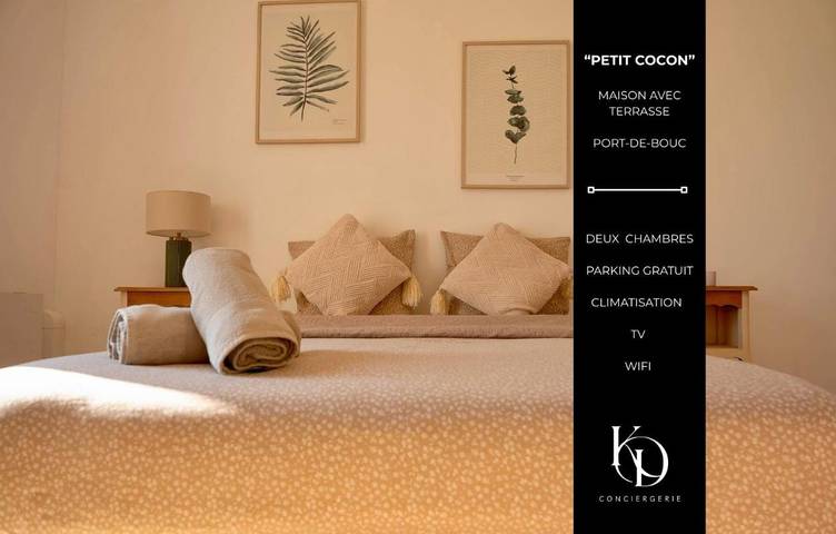 Location de vacances pour 4 personnes, avec terrasse dans Gare De Fos Sur Mer