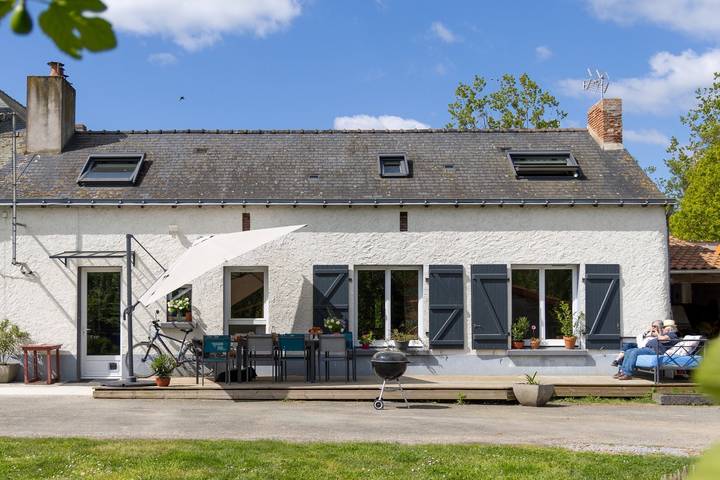 Chambre d’hôte pour 2 personnes, avec jardin dans Orée-d'Anjou