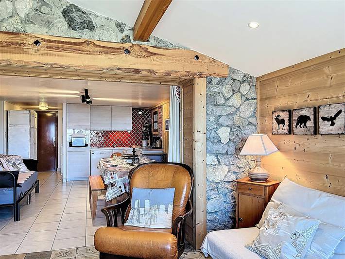 Ganze Wohnung, Appartement mit Panoramablick - 8 Pers. in La Toussuire, Fontcouverte-la-Toussuire