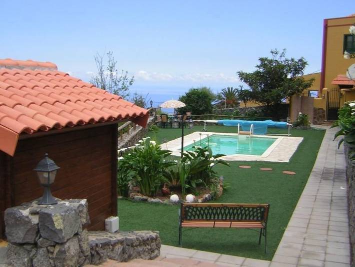 Casa rural para 2 personas, con piscina y terraza en La Orotava