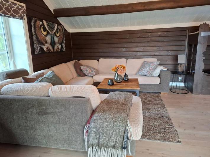 Location de vacances pour 6 personnes, avec vue sur le lac ainsi que vue et jardin, animaux acceptés dans Bø - 4