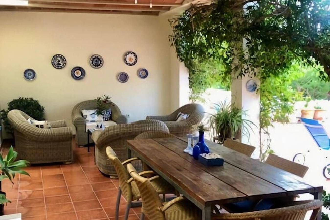 Sunlit American Style Villa in St Joan de Labritja with Pool in San Miguel de Balansat, San Juan Bautista
