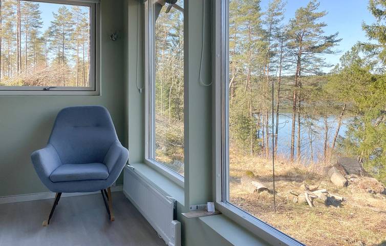 Ferienhaus für 6 Personen mit Seeblick in Mölndal, Västergötland