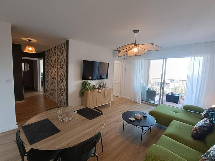 Vakantiewoning voor 2 personen, met uitzicht en terras in Bastia