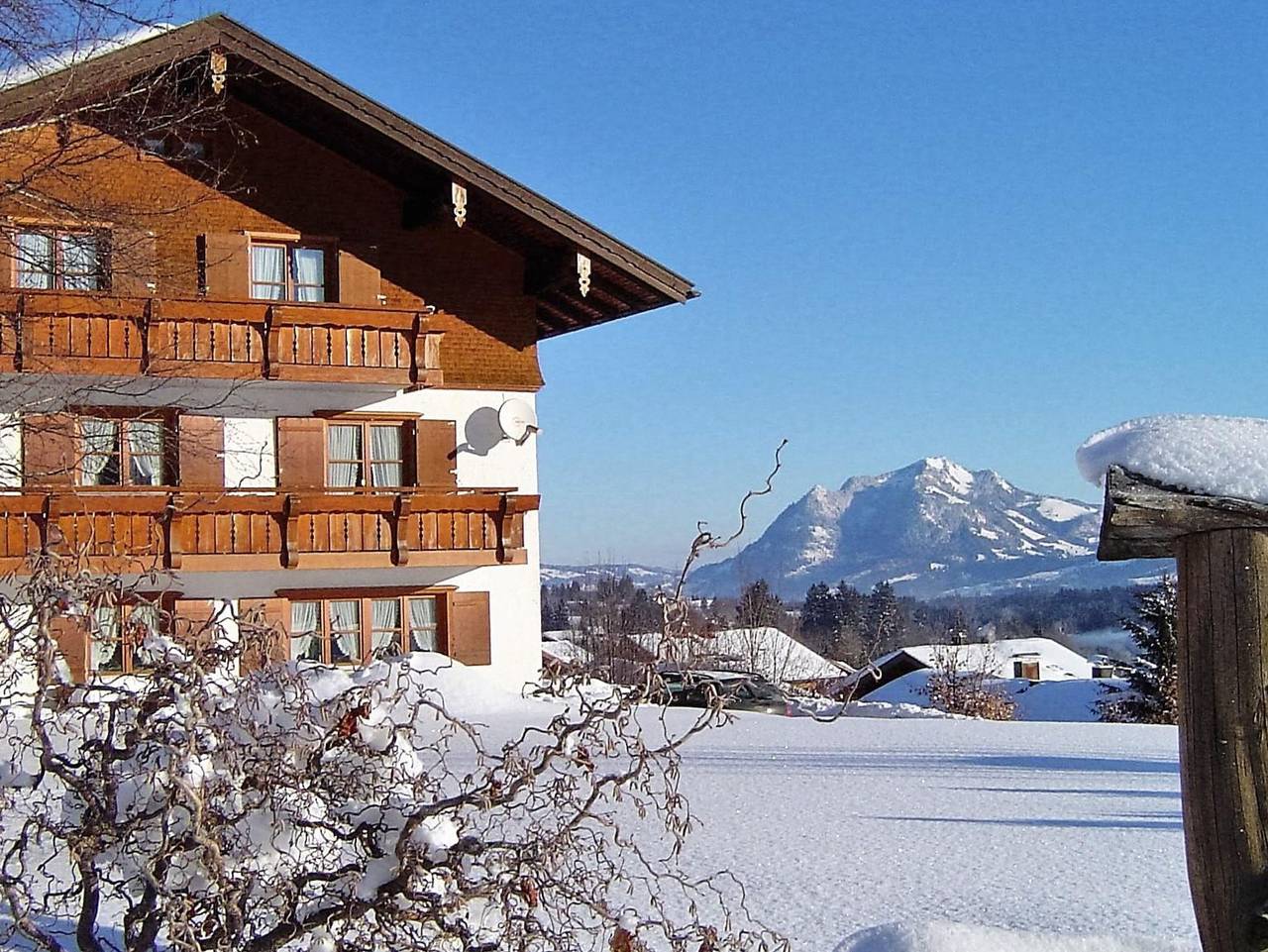 Ganze Ferienwohnung, Haus Alpenblick - Ferienwohnung 06 in Obermaiselstein, Bayerisch Schwaben