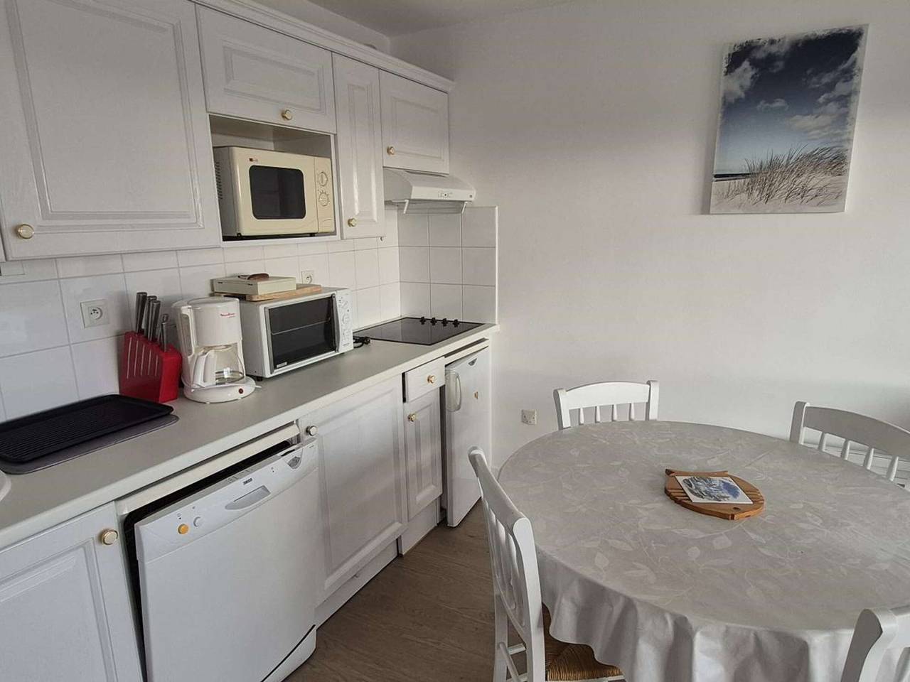 Estudio entero, Estudio luminoso para 4 con balcón orientado al sur, Stella Plage in Cucq, Montreuil und Umgebung