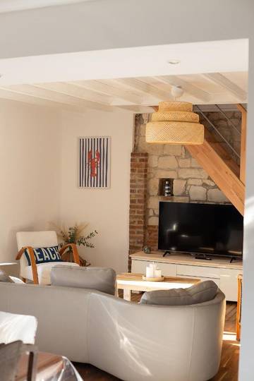 Location de vacances pour 6 personnes, avec terrasse à Vattetot-sur-Mer