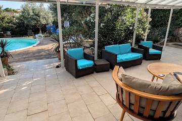 Ferienhaus für 2 Personen, mit Garten und Terrasse, mit Haustier in Provence-Alpes-Côte d'Azur