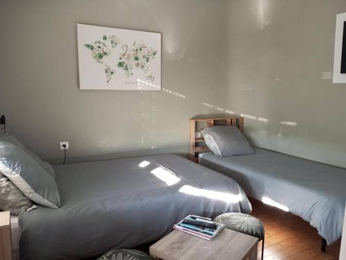 Gîte pour 3 personnes, avec vue et terrasse à Péronne (Somme)