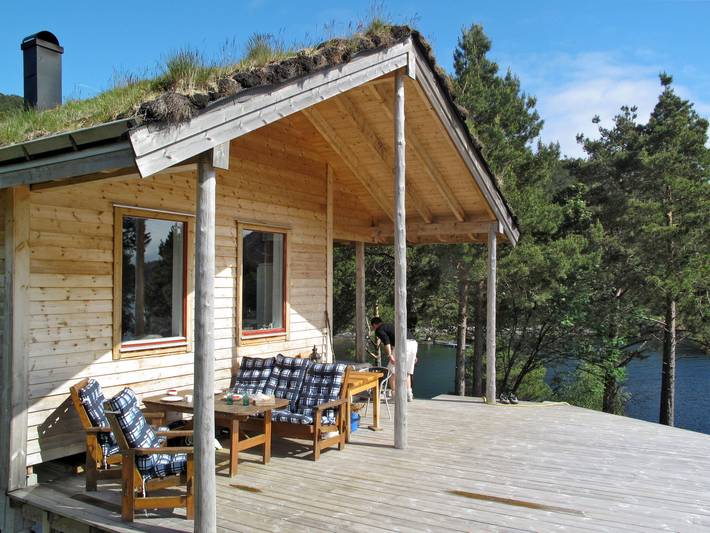 Ferienhaus für 5 Personen, mit Terrasse und Sauna