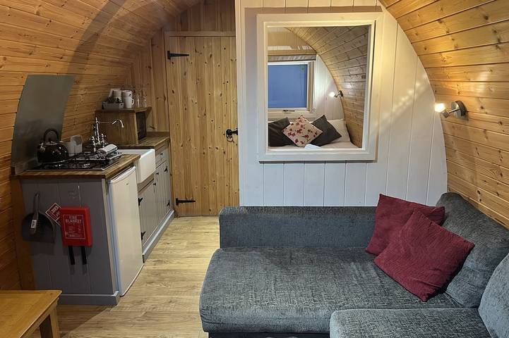 Ganze Wohnung, Mega Pod 3 - ein Mega Pod für 4 Gäste in 1 Schlafzimmer in Shropshire Hills