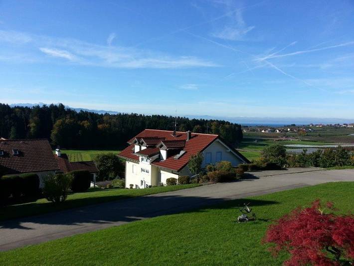 Ganze Ferienwohnung, Ferien- und Obsthof Franz Martin - Säntis, 60qm, 2 Schlafzimmer, max. 4 Personen in Wasserburg (Bodensee), Bayerisch Schwaben
