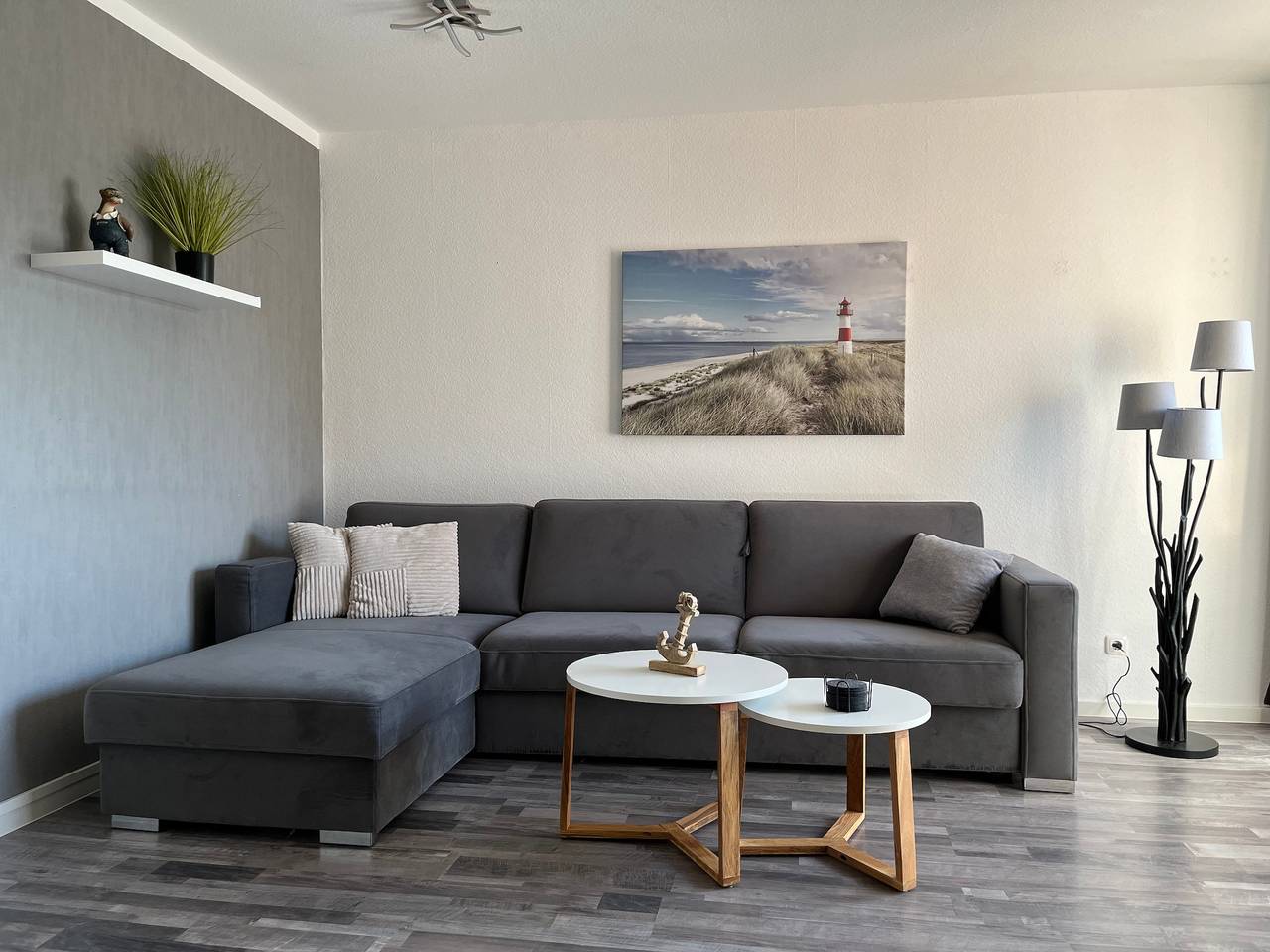 Ganze Ferienwohnung, Ferienwohnung "Klein Mö" im Haus Albatros - 2-Raum-Fewo Klein Mö in Hafen Büsum, Büsum
