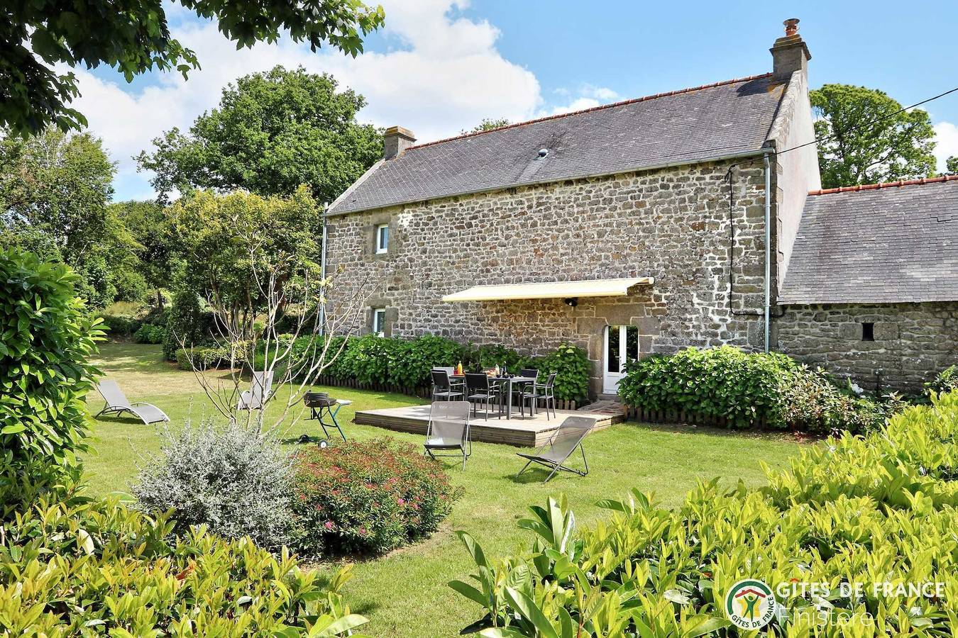 Casa de huéspedes para 6 personas con terraza in Locronan, Iroise