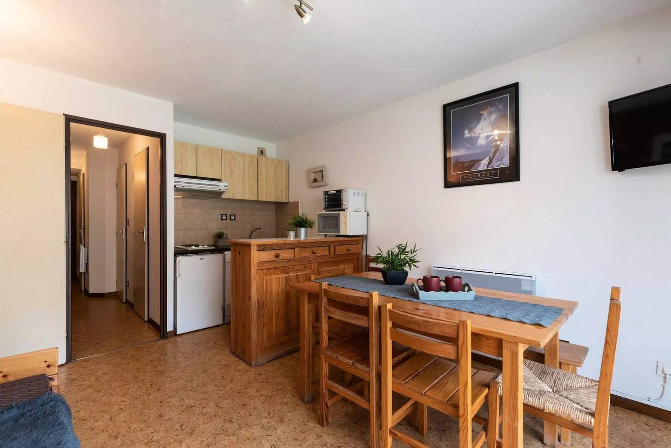 Apartamento entero, Apartamento 4 personas en Vielle Aure in Vielle-Aure, Parque nacional de los Pirineos