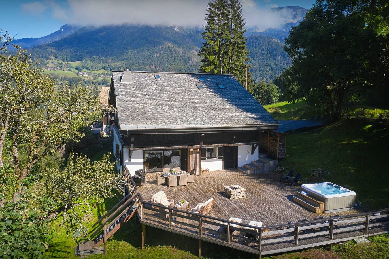 Ferme rénovée 12 personnes avec sauna et jacuzzi - Ovo Network in Saint-Jean-d'Aulps, Les Portes du Soleil