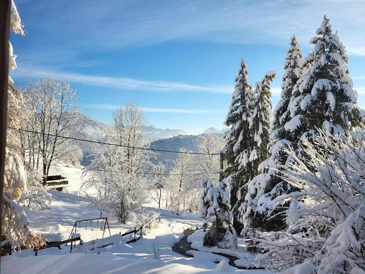 Gîte pour 5 personnes, avec jacuzzi et balcon ainsi que piscine et jardin à Lullin - 3