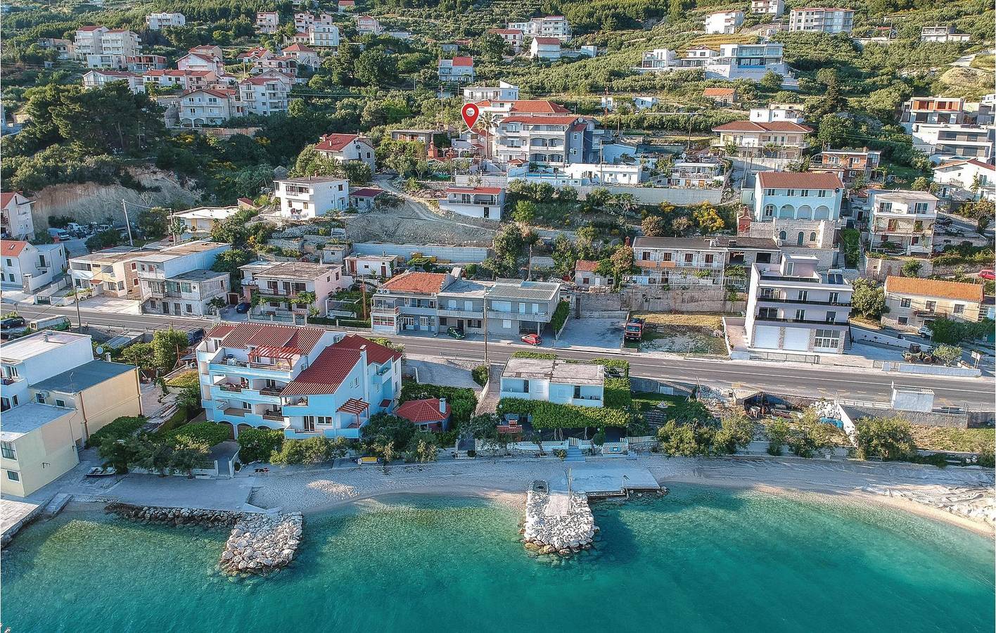 Casa Sulla Spiaggia per 6 Persone in Jesenice Slovenia, Adriatico Croato