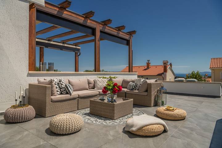 Ferienhaus für 8 Personen, mit Meerblick und Garten in Medulin - 4