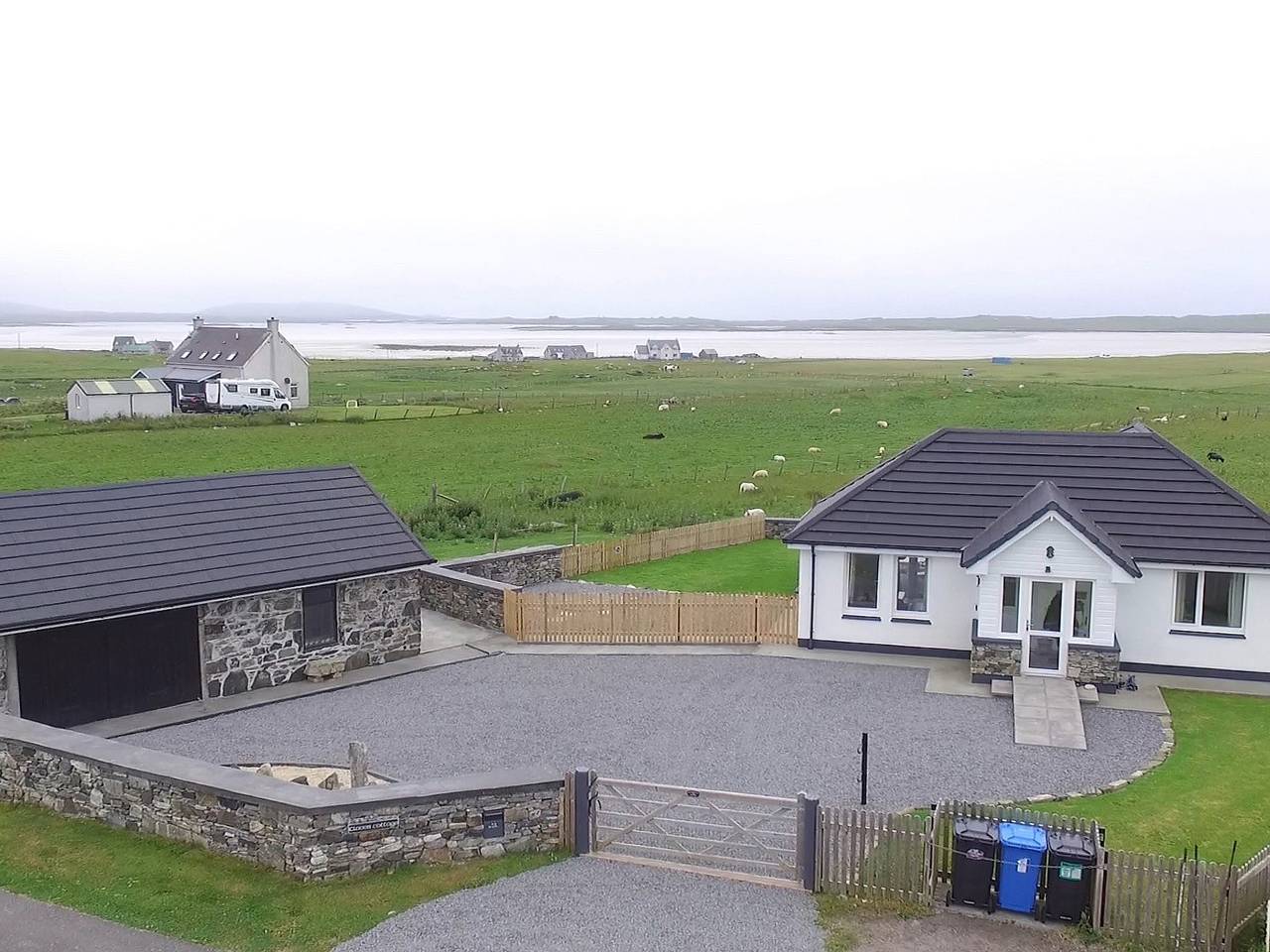 Clover Cottage in North Uist, Outer Hebrides