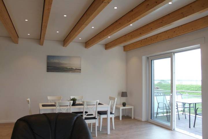 Ferienwohnung für 5 Personen, mit Ausblick und Terrasse in Kollmar - 3