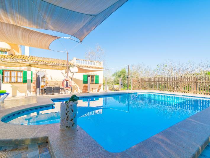 Finca am Strand für 6 Personen, mit Garten und Pool in Cala Figuera - 2