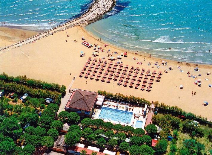 Villaggio vacanza per 3 persone, con Balcone e Terrazza nonché Idromassaggio e Giardino a Cavallino-Treporti
