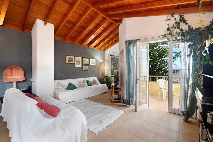 Hel lejlighed, Apartment 'Casa Claudia' with Sea View, Private Terrace and Wi-Fi in El Tabaibal, Hermigua