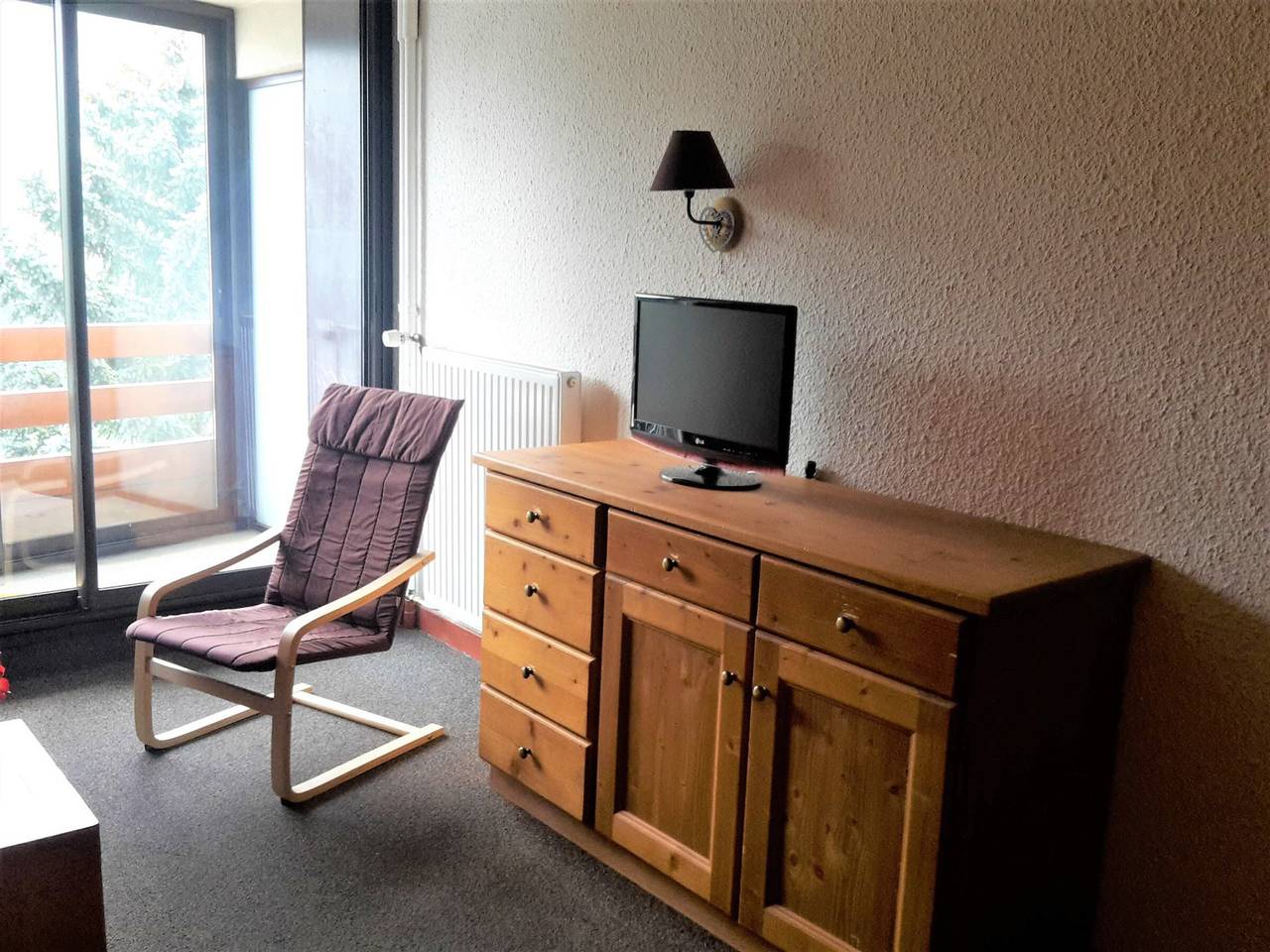 Appartement entier, Charmant 2 pièces, centre, 5 pers. avec balcon, quartier La Croisette, Les Belleville in Les Menuires, Saint-Martin-de-Belleville