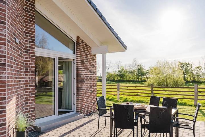 Ferienhaus für 6 Personen, mit Garten