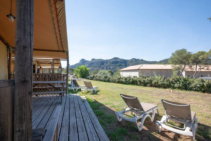 Tente pour 6 personnes, avec vue sur le lac dans le Var - 2