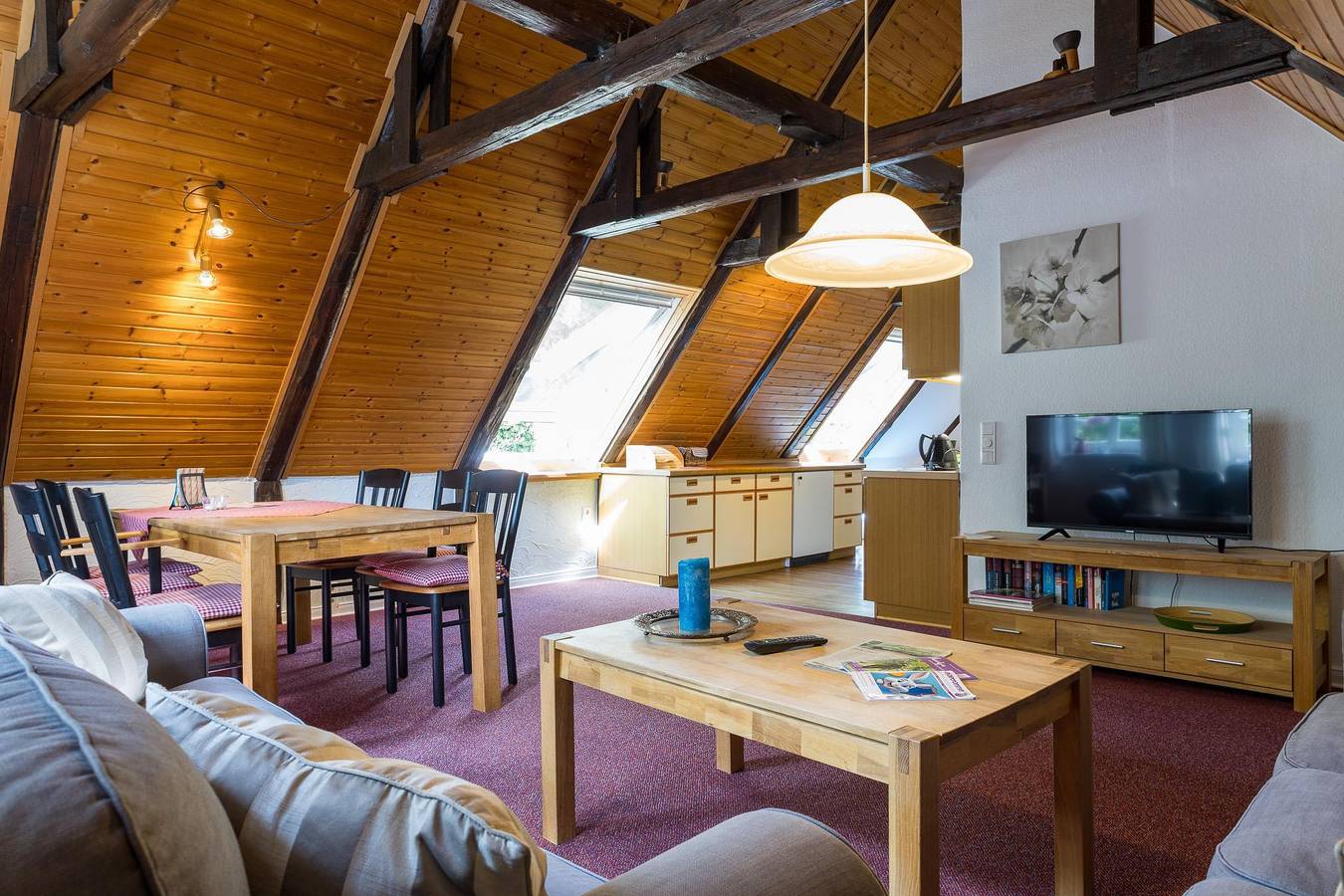 Ganze Ferienwohnung, Appartement/Fewo, Dusche, Wc, 2 Schlafräume in Müden (Örtze), Faßberg